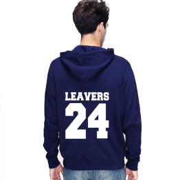 New Leavers Hoodie Solid numbers printed on the back